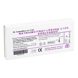 Natrum citricum 3,13% ampullid, 10X2 ml