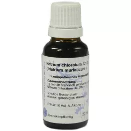 NATRIUM MURIATICUM D 12 lahjendus, 20 ml