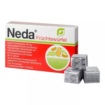 NEDA Puuviljakuubikud, 15 tk NEDA Puuviljakuubikud, 15 tk