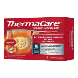 THERMACARE Seljamähised S-XL valu leevendamiseks, 4 tk
