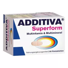 ADDITIVA Superform õhukese polümeerikattega tabletid, 30 tk