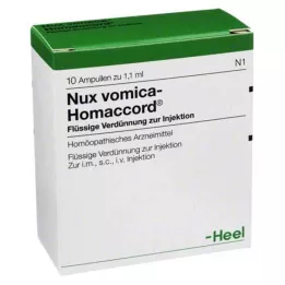 NUX VOMICA HOMACCORD ampullid, 10 tk
