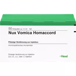Nux Vomica Homacord, 50 tk