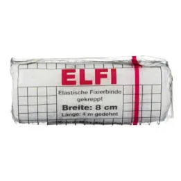 Dracoelfi elastne kinnitusside 8cmx4m krepitud tšello, 1 tk