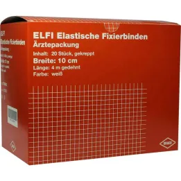 Dracoelfi elastne kinnitusside 10cmx4m krepitud, 20 tk