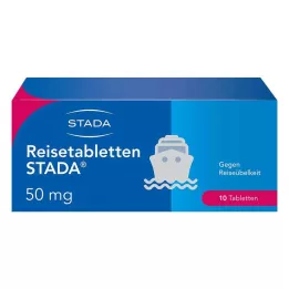 REISETABLETTEN STADA, 10 tk