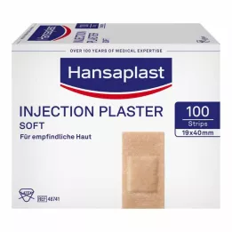 HANSAPLAST Pehmed sissepritsega krohviribad 19x40 mm, 100 tk