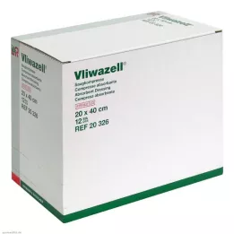 VLIWAZELL Imavad kompressid steriilsed 20x40 cm, 12 tk