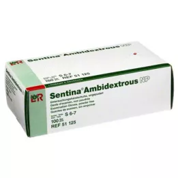 SENTINA Ambidextrous Unters.Hands.Powderfree suurus S, 100 tk