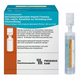 NATRIUMGLYCEROPHOSPHAT Ampull infusioonilahuse kontsentraat, 20X10 ml