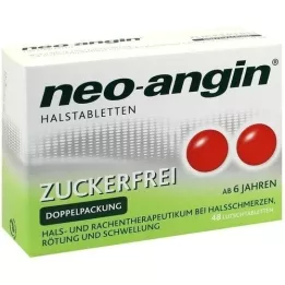 NEO-ANGIN pool tabletid suhkrut -vaba, 48 tk