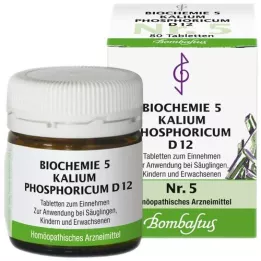 BIOCHEMIE 5 kaaliumfosforikum D 12 tabletid, 80 tk