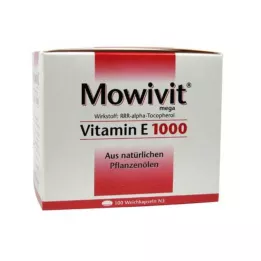 MOWIVIT Vitamiin E 1000 kapslit, 100 tk