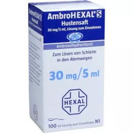 AMBROHEXAL s köhamahl 30 mg/5 ml, 100 ml