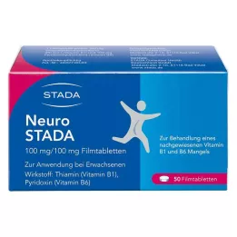 NEURO STADA Õhukese polümeerikattega tabletid, 50 tk