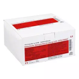 ISOTONISCHE NaCl lahus 0,9% Eifelfango inj.-Lsg., 100X2 ml