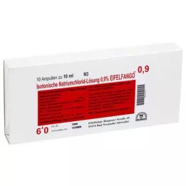 ISOTONISCHE NaCl lahus 0,9% Eifelfango inj.-Lsg., 10X10 ml