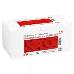 ISOTONISCHE NaCl lahus 0,9% Eifelfango inj.-Lsg., 50X10 ml
