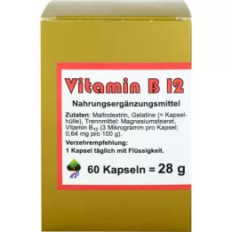 VITAMIN B12 kapslid, 60 tk