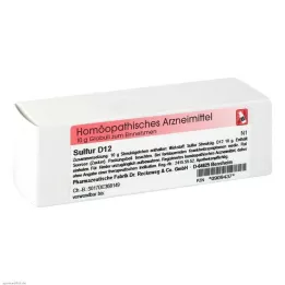 SULFUR D 12 Globuli, 10 g
