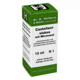 CASTELLANI viskoosne mikonasooli lahus, 10 ml