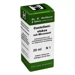 CASTELLANI viskoosne mikonasooli lahus, 20 ml