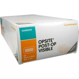 OPSITE Post-OP Nähtav 10x25 cm side, 20 tk