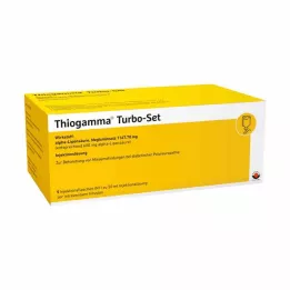 THIOGAMMA Turbo Set süstimisviaalid, 5X50 ml