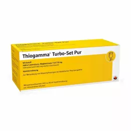 THIOGAMMA Turbo Set Pur süstimispudelid, 10X50 ml