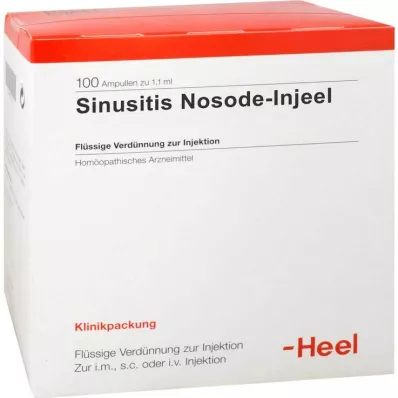 SINUSITIS NOSODE VIGHTEEL AMPOULES, 100 tk SINUSITIS NOSODE VIGHTEEL AMPOULES, 100 tk