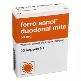 FERRO SANOL kaksteistsõrmiksoole lesta 50 mg gastroresistentne tablett, 20 tk