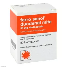 FERRO SANOL kaksteistsõrmiksoole lesta 50 mg gastroresistentne tablett, 50 tk