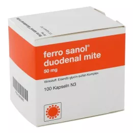 FERRO SANOL kaksteistsõrmiksoole lesta 50 mg gastroresistentne tablett, 100 tk