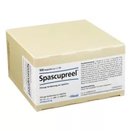 SPASCUPREEL Ampullid, 100 tk