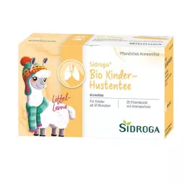 SIDROGA Orgaanilised laste köhatee filtrikotid, 20X1,5 g