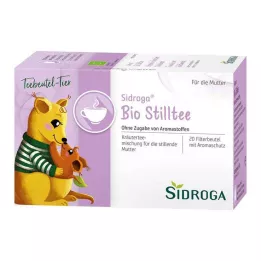 SIDROGA Organic rinnaga toitmise tee filtrikotid, 20X1,5 g