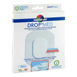 DROP Med 8x10 cm haavade assotsiatsioon STERL MASER AID, 5 tk