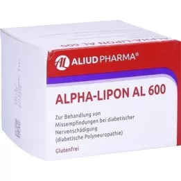 ALPHA-LIPON AL 600 kilega kaetud tabletid, 100 tk