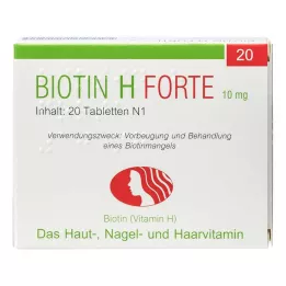 BIOTIN H forte tabletid, 20 tk