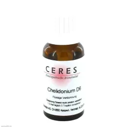 CERES Chelidonium D 6 lahjendus, 20 ml