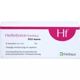 HELLEBORUS FOETIDUS aquos. D 12 ampulli, 8X1 ml