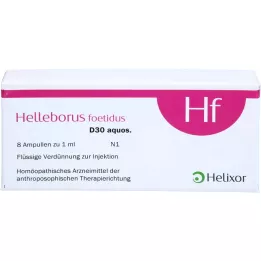 HELLEBORUS FOETIDUS Aquos. D 30 ampulli, 8x1 ml