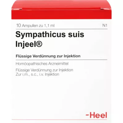 SYMPATHICUS SUIS Degiel ampullid, 10 tk