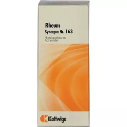 SYNERGON KOMPLEX 163 Rheum Drops, 20 ml