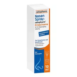 NASENSPRAY-ratiopharm Adults säilitusainevaba, 10 ml