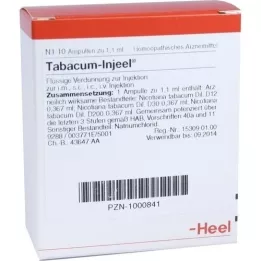 TABACUM INJEEL ampullid, 10 tk