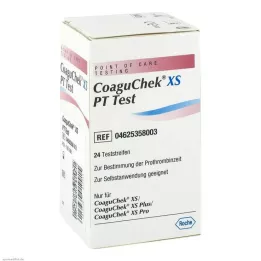 COAGUCHEK XS PT Test, 24 tk