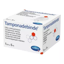 TAMPONADEBINDE 1 cmx5 m steriilne Hartmann, 1 tk