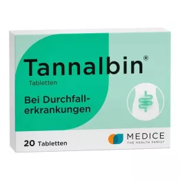 TANNALBIN Tabletid, 20 tk