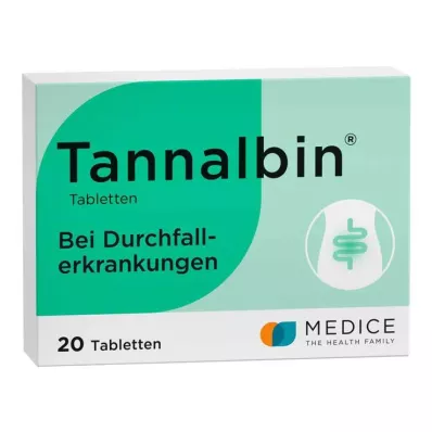TANNALBIN Tabletid, 20 tk TANNALBIN Tabletid, 20 tk